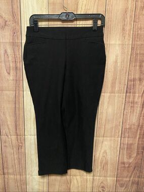Chico’s 00 Petite Pants black business women’s